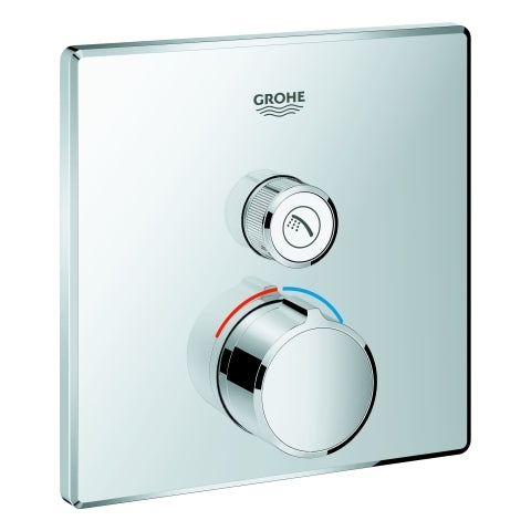 Grohe - Unterputzmischer SmartControl 29147 eckig FMS 1 Absperrventil chrom