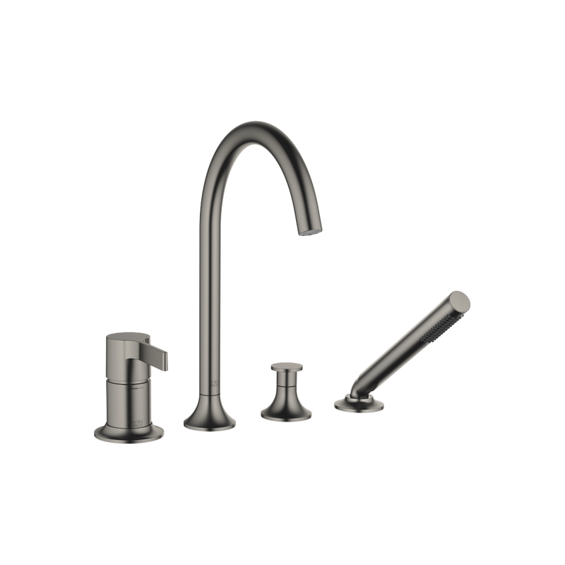 Dornbracht - Wannen-Vierlochbatt. VAIA 27632809 Dark Platinum gebürstet