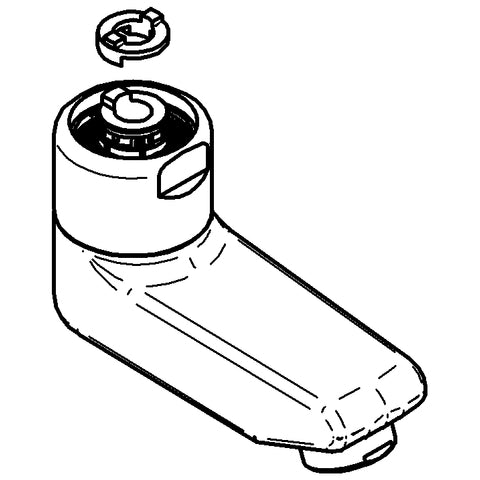 Grohe - Gussauslauf 440451 77mm für Eichelberg WT-Wandarmaturen chrom