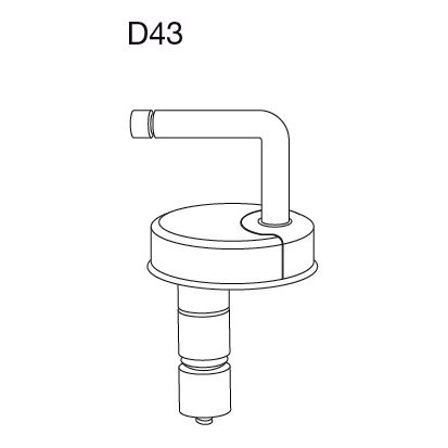 Pressalit A/S - Steckscharniere PRESSALIT B16 für WC-Sitze, V2A Edelstahl