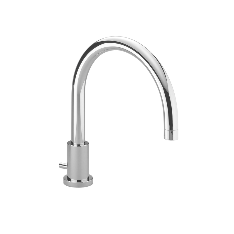 Dornbracht - Auslauf Tara. 13512892 220mm platin gebürstet