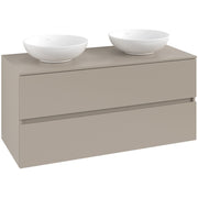 VILLEROY & BOCH - Konsolen-Unterschrank 1200mm f AWT 2 Ausz 2 Aussch oLB C519H0 VD Sand Grey