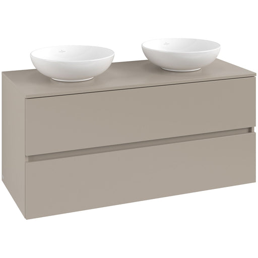 VILLEROY & BOCH - Konsolen-Unterschrank 1200mm f AWT 2 Ausz 2 Aussch oLB C519H0 VD Sand Grey