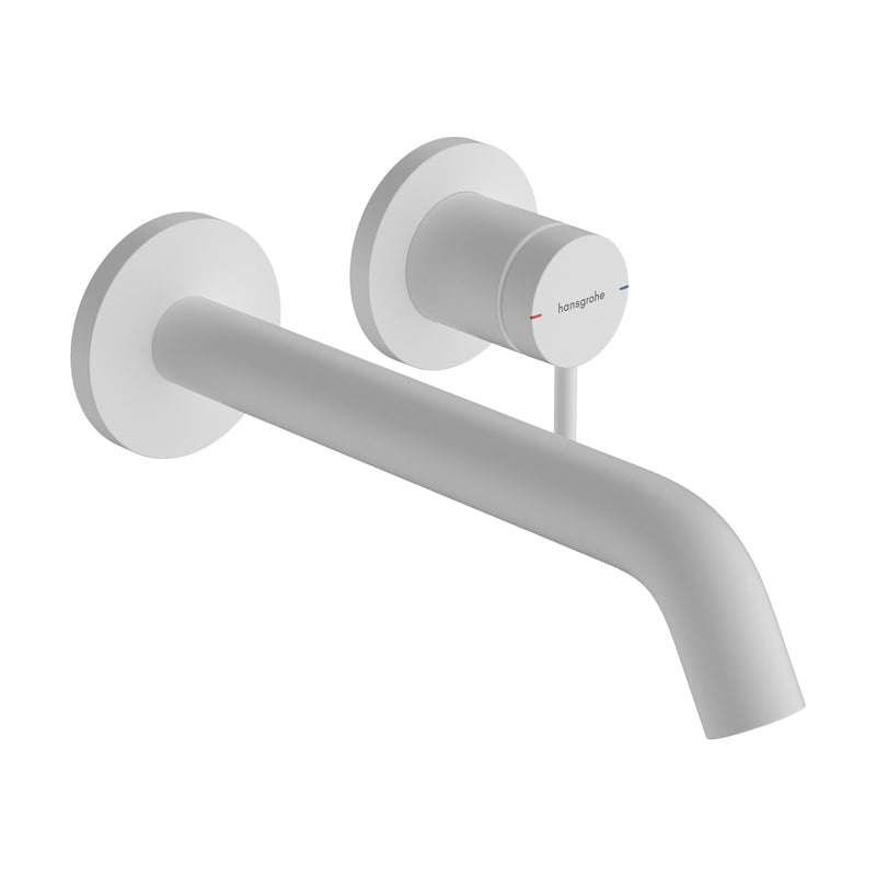 Hansgrohe - TECTURIS S 2-Loch WTM UP F-Set 225 mm Auslauf mattweiß