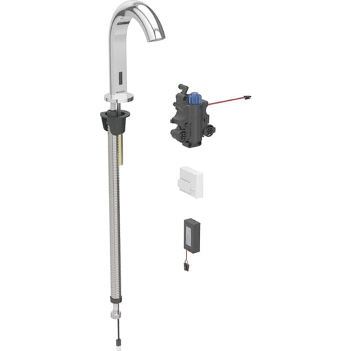 Geberit Vertriebs - Piave WT-Arm., Standmontage, Batterie für UP-Funkt.Box, m.Therm.Misch., chrg