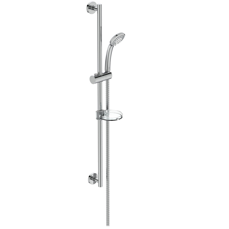 Ideal Standard - Brausekombination 900mm IDEALRAIN B9504 3-Funktionshandbrause 80mm chrom