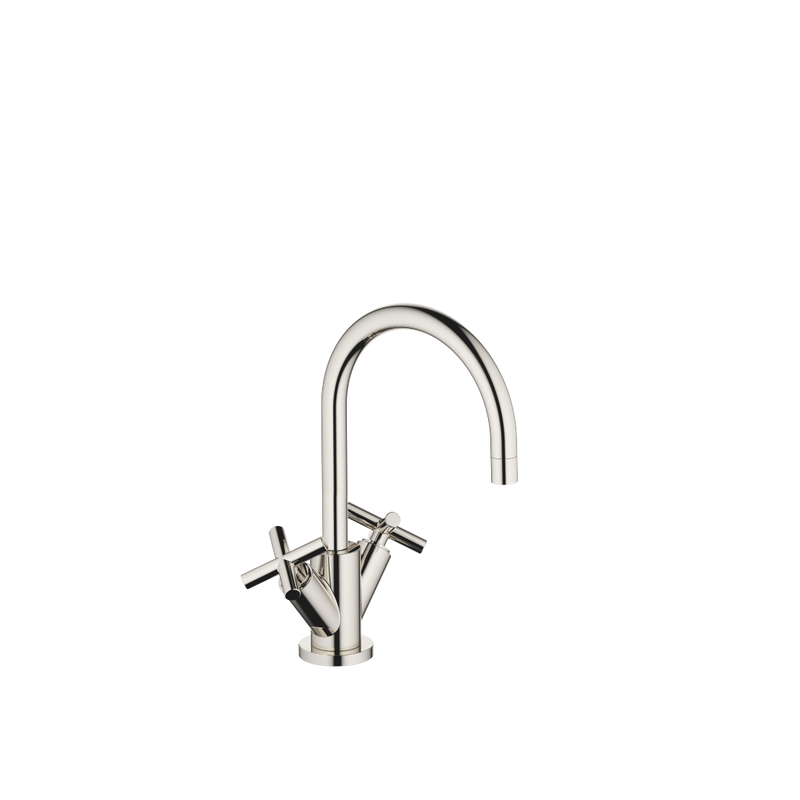 Dornbracht - Waschtisch 1-Locharmatur TARA 22513892 Kreuzgriff platin
