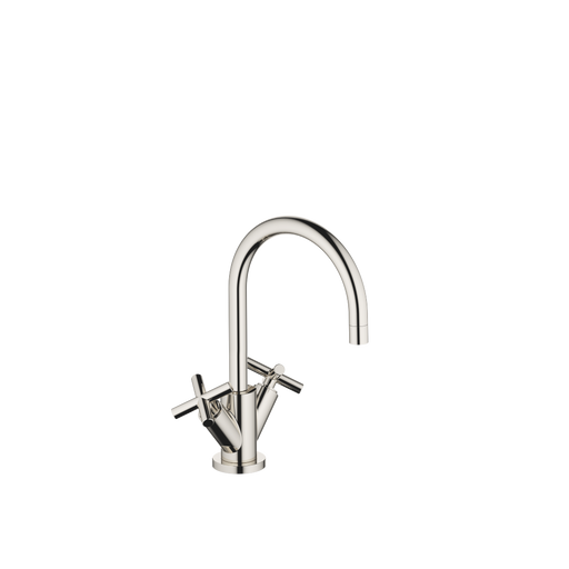 Dornbracht - Waschtisch 1-Locharmatur TARA 22513892 Kreuzgriff platin