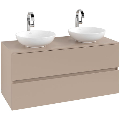 VILLEROY & BOCH - Konsolen-Unterschrank 1200mm f AWT 2 Ausz 2 Aussch mLB C519H2 RR Macciato