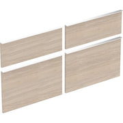 Geberit Vertriebs - Schubladenfront Eiche, 4 Stück zu ICON WTU 841422