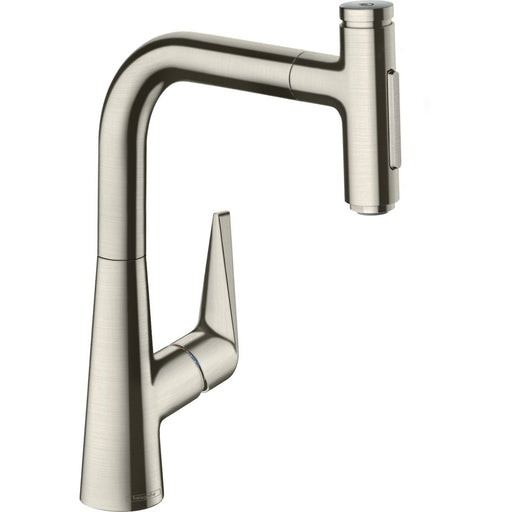 Hansgrohe - Spültischmischer 220 TALIS Select M51 Ausziehbrause 2jet edelstahl-optik