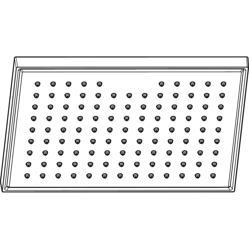 Hansgrohe - Kopfbrause 245/185 1jet EcoSmart Axor chrom