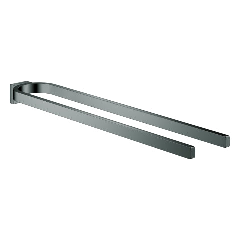 Grohe - Handtuchhalter SELECTION 41059 2-armig hard graphite