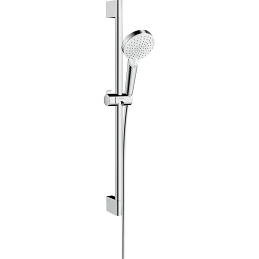 Hansgrohe - Brausenset CROMETTA Vario EcoSmart 6 l/min/UNICA 650mm weiß/chrom