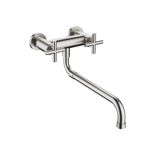 Dornbracht - Wand-Brückenbatt. TARA 31151892 platin gebürstet