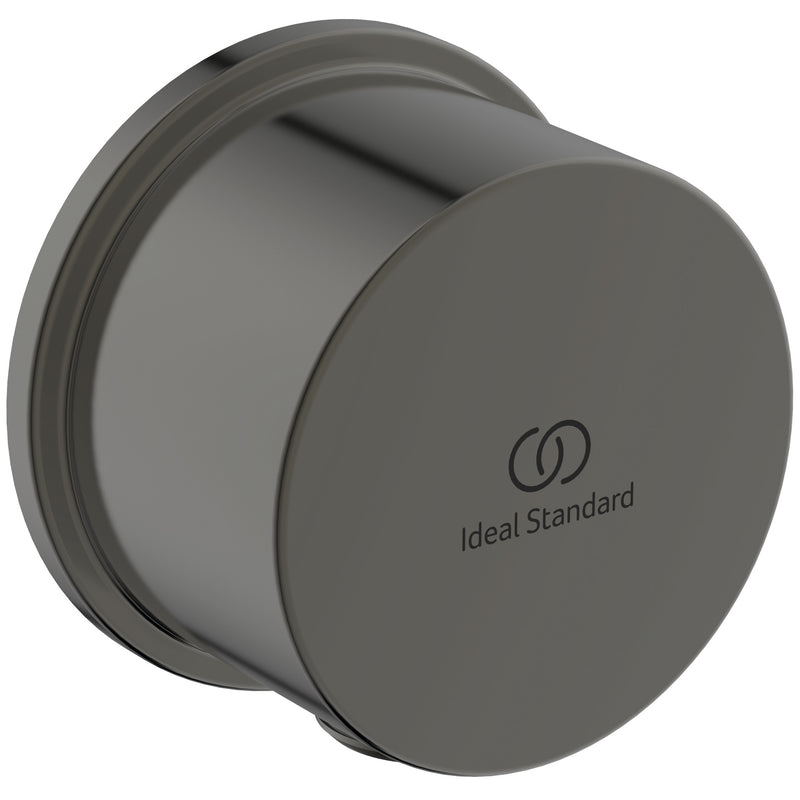 Ideal Standard - Wandanschlussbogen IDEALRAIN, f.Brauseschlauch G1/2, Magnetic grey