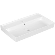 VILLEROY & BOCH - SchrankWT Collaro 800x470mm re-eckig 1HL. m. ÜL. geschliffen Weiß Alpin cplus