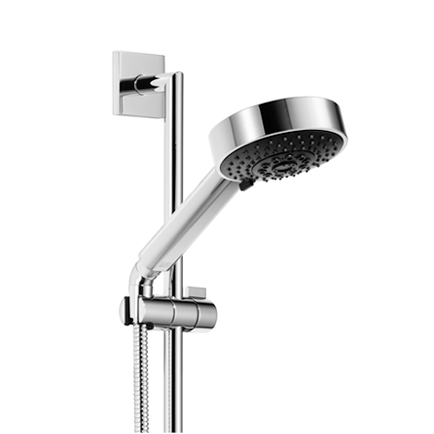 Dornbracht - Duschgarnitur SYMETRICS 26413980 Dark Platinum gebürstet