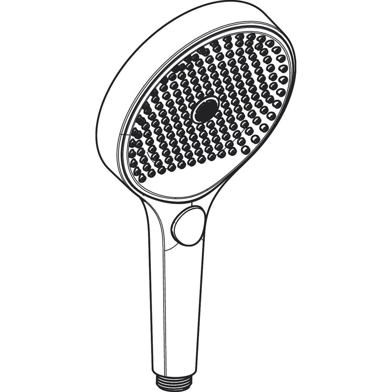Hansgrohe - Handbrause RAINFINITY 130 3jet mattweiß