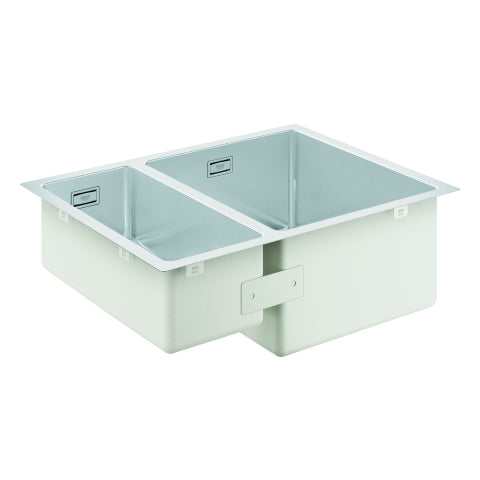 Grohe - Unterbau-Edelstahlspüle K700 31576_1 1,5 Becken 595 x 450mm EB rechts