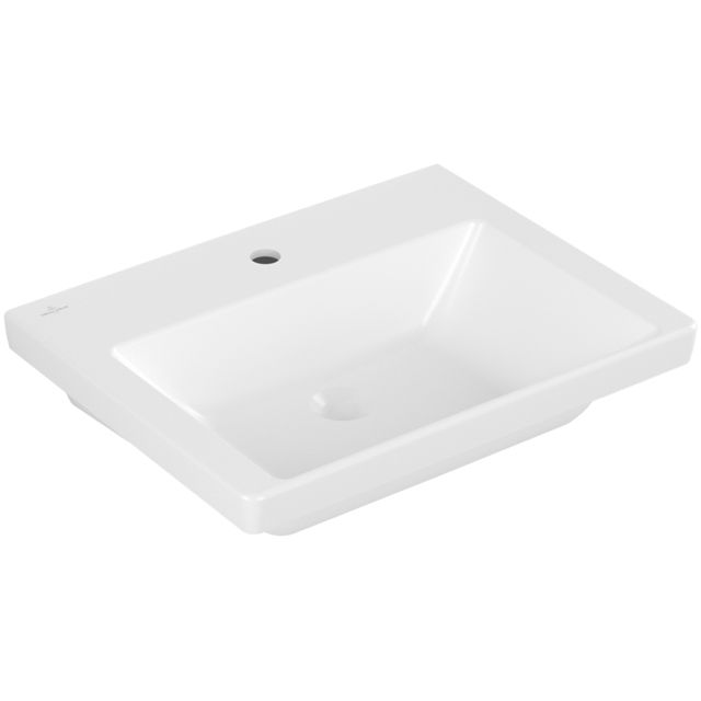 VILLEROY & BOCH - SchrankWT Subway 3.0 600x470mm re-eckig 1HL. o. ÜL. Stone White cplus