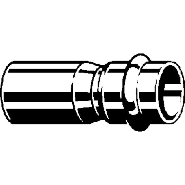 Viega - Red.-Stück SANPRESS Inox G 0215.1 Gas 42x22mm Edelstahl