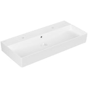 VILLEROY & BOCH - Waschbecken Memento 2.0 1000x470mm Rechteck 2HL. mit Überlauf Weiß Alpin