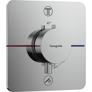 Hansgrohe - Thermostat UP ShowerSelect Comfort Q Fertigset 2 Verbraucher chrom