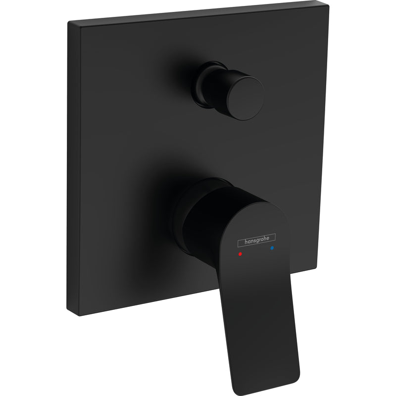 Hansgrohe - Wannenmischer Unterputz VIVENIS F-Set m.Sicherungskombi. mattschwarz