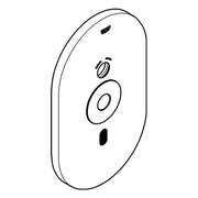 Grohe - Abdeckplatte 42443 für IR-Elektronik Waschtisch-FMSs chrom