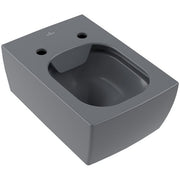 VILLEROY & BOCH - T-WC Memento 2.0 375x560x345mm re-eckig wandh Abg. waagr DF Graphite c