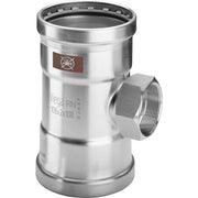 Viega - T-Stück TEMPONOXXL 1717.2XL in108,0mm x3/4IGx108,0mmStahlnichtroste