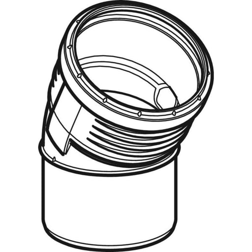 Geberit Vertriebs - Silent-PP Bogen 30Gr d110 390521141
