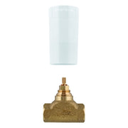 Grohe - UP-Ventil-Unterteil 29802 vormont. Oberteil 3/4 Gewindeanschluss 3/4 DN20