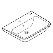 Grohe - Waschtisch BauEdge Keramik 39808 wandhängend 600x448mm alpinweiß