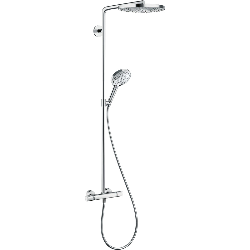 Hansgrohe - Showerpipe RAINDANCE Select S240 2jet Kopfbrause 27129400 weiß chrom