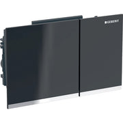 Geberit Vertriebs - BetPl. Omega60, für 2-Mengen-Sp. Glas schwarz ET