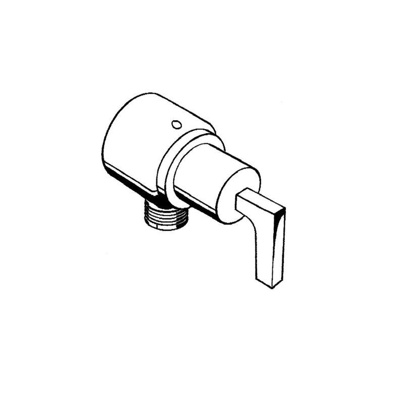 Hansgrohe - Fixfit Stop AXOR CITTERIO 39882000 chrom m.Hebelgriff