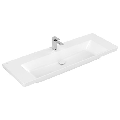 VILLEROY & BOCH - SchrankWT Subway 3.0 1300x470mm re-eckig 1HL. o. ÜL. Weiß Alpin cplus