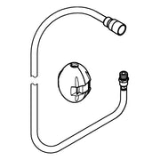 Grohe - Brauseschlauch 48488 für SmartControl SPT-Batterien chrom