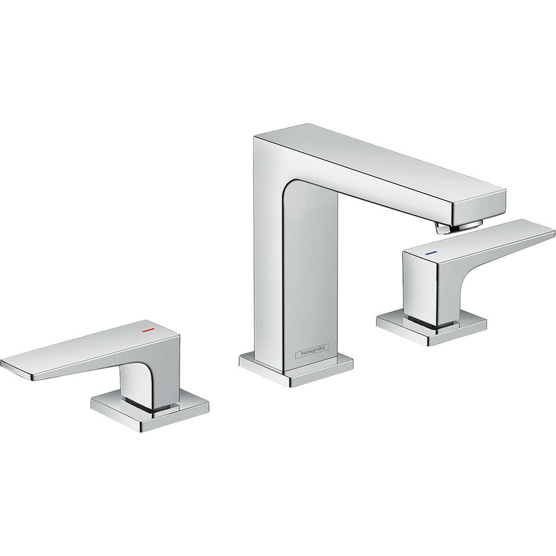 Hansgrohe - 3-Loch Waschtischarmatur 110 METROPOL chrom mit Push-Open Ablaufgarnitur