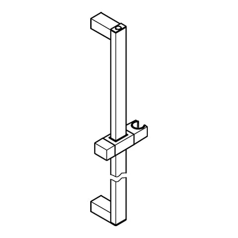 Grohe - Brausestange EUPHORIA Cube 27892 600mm chrom