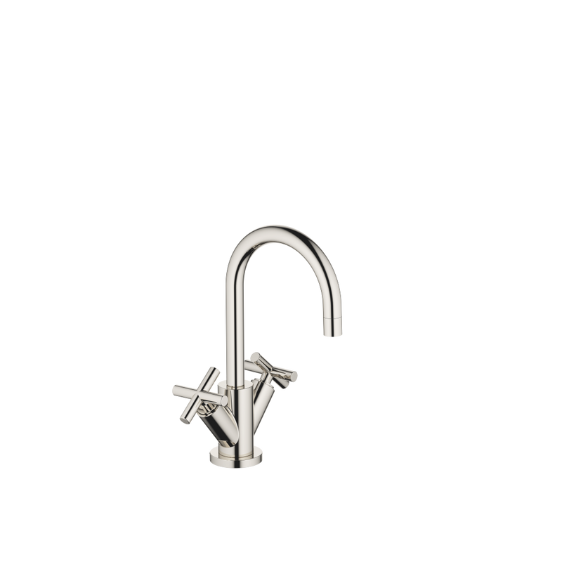 Dornbracht - Waschtisch 1-Locharmatur TARA 22512892 Kreuzgriff platin