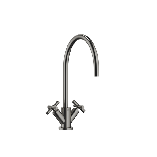 Dornbracht - Einlochbatterie TARA 22815892 Dark Platinum gebürstet