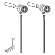 Grohe - Befestigungssatz 49024 für Euro Keramik Wand-Tiefspül-WC compact