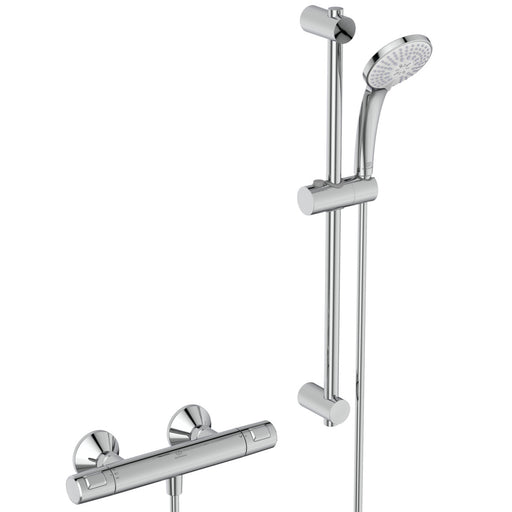 Ideal Standard - Brausetherm.AP CERATHERM25,Ausld80mm, m.Brausegarnitur, Br.Stg.60mm, Chrom
