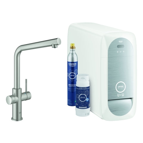 Grohe - BLUE Home Starter Kit 31454 Bluetooth/WIFI L-Ausl. supersteel