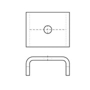 Walraven - Unterlegscheibe STRUT U BUP 13mm, per Stück