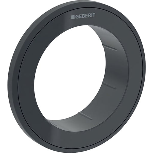 Geberit Vertriebs - Typ 10 Rosette für Fernbetätigung Round, Möbeldrücker, schwarz/schw matt