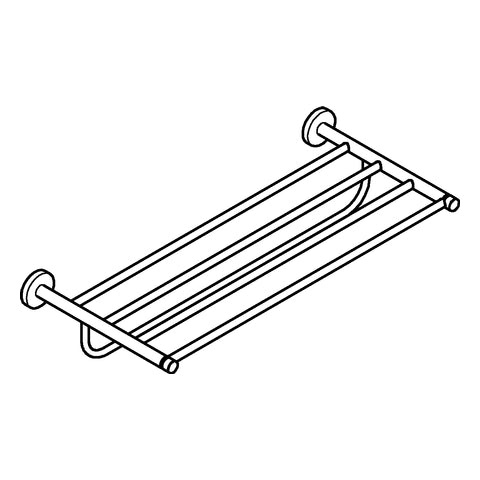 Grohe - Multi-Badetuchhalter ESSENTIALS 40800 604mm warm sunset gebürstet